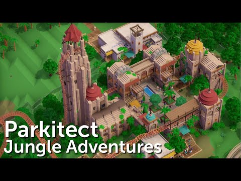 Video: Taman Tema Yang Hebat Sim Parkitect's Taste Of Adventure DLC Keluar Minggu Depan