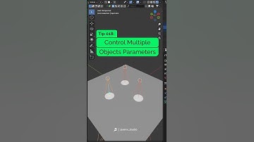 Modeling Tip 18: Control Multiple Objects Parameters