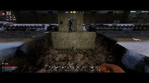 7 Days to Die 2020 How not to place a Draw Bridge