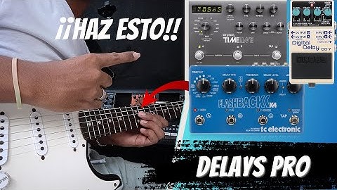 🔥MIRA ESTAS TRES FORMAS DE USAR TU DELAY 🔥 Como configurar el Delay
