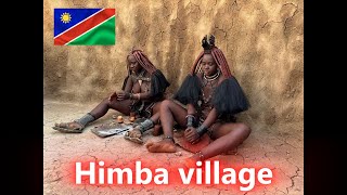 Himba Tribe Village In Namibia.