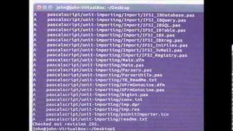 NXT Power Programming - Chapter 1 - Linux (part 1)
