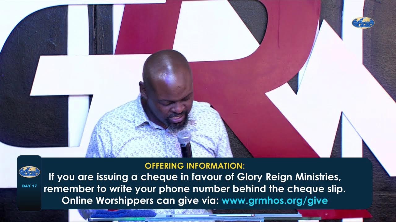 DAY 17|| 21 DAYS OF FASTING AND PRAYER SERVICE || 28 JANUARY, 2025