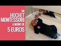 Ref:IO93CmggTV0 Un hochet montessori a moins de 5 euros