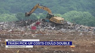 Hendersonville warns trash pick-up costs could double, wants to hear from residents