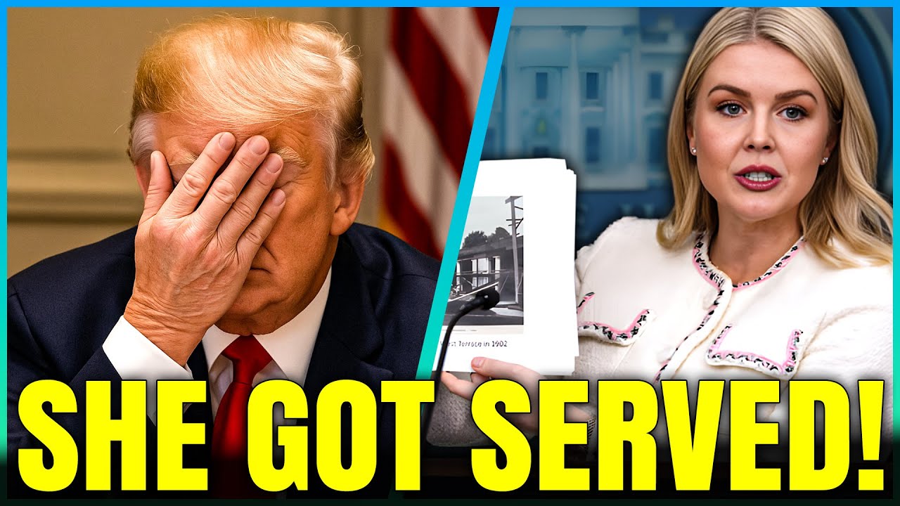 СРОЧНО! Кэролайн Ливитт теряет контроль, когда её криминальное прошлое раскрывается