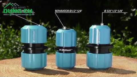 Bộ vòi tưới, cút nối nhanh, đầu tưới đa năng Cellfast