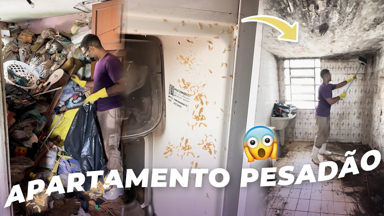 LIMPEI EAE!? Limpando O Apartamento Pesadão | #cleaning #limpeza #faxina #clean #oddlysatisfying
