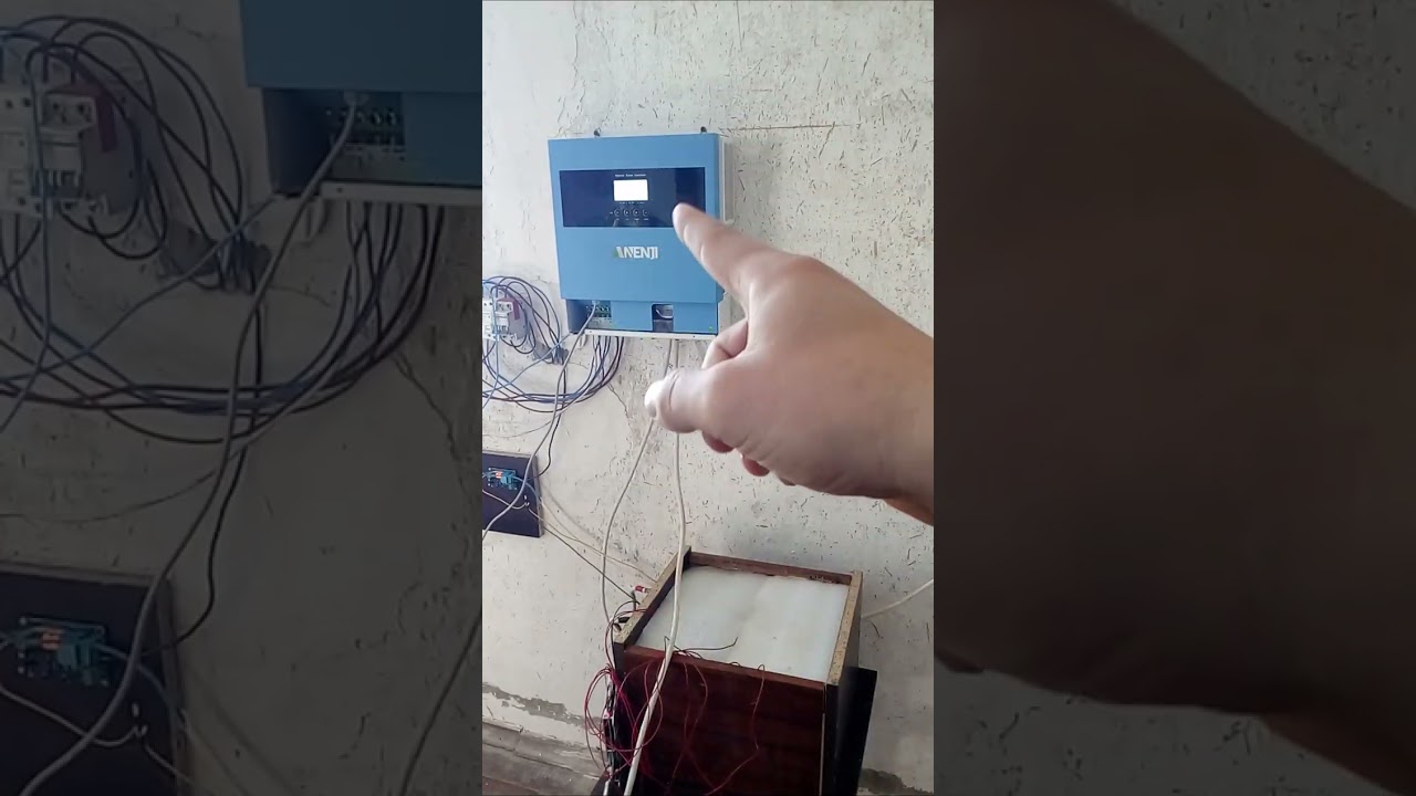 максимальне навантаження для Anenji ANJ-4000-24V від панелів і акумулятору! 