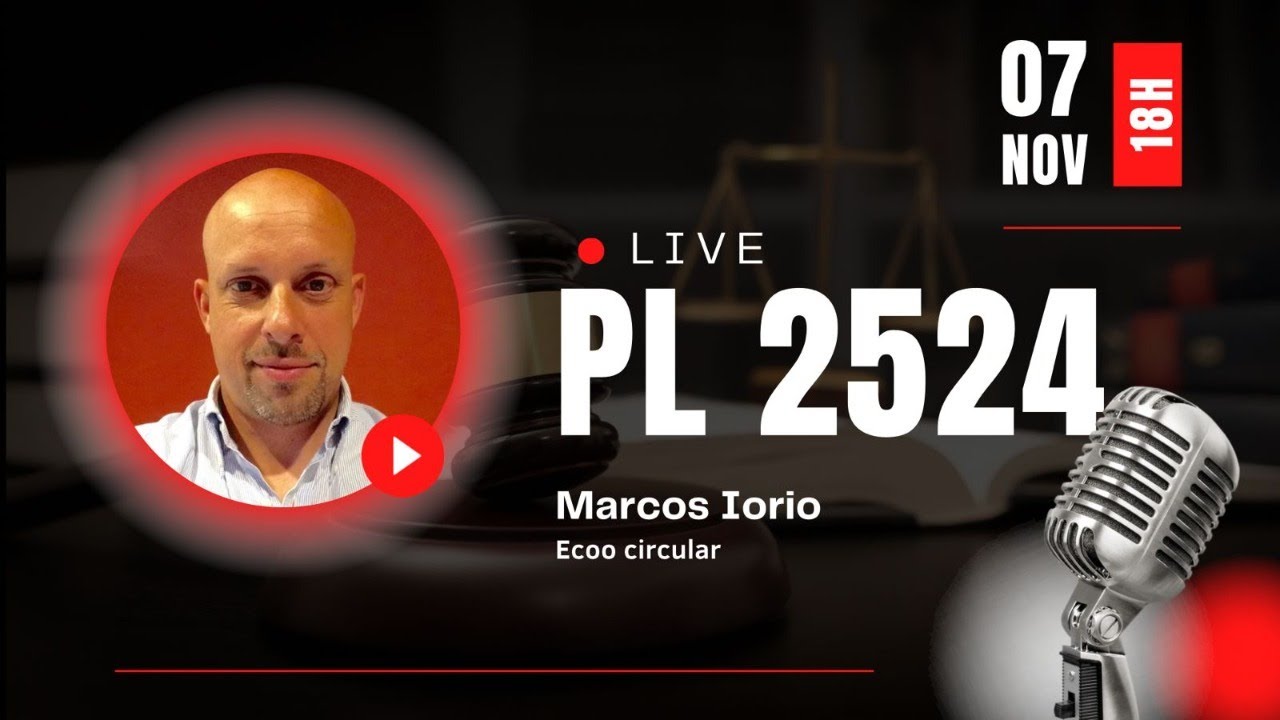Marcos Iorio da Circoolar falando sobre o PL 2524 sobre banimento plásticos