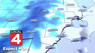 Snow returning to Metro Detroit -- Here’s how much to expect and when
