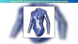 Best Seller Leohex Spandex Women Shiny Surfing Leotards Front Zipper One Piece Swimwaer Long Sleeve