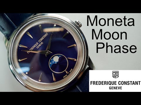 Y*K様 FREDERIQUE CONSTANT　MoonFAITHQuartz Frederique Constant's Beautiful New Moneta Moonphase - YouTube