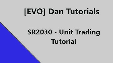 SR2030 Unit Trading Tutorial