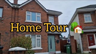 IRELAND lo Ma new house || Home Tour || Ireland Telugu vlogs || Nanditha & vineesha #ireland #vlog