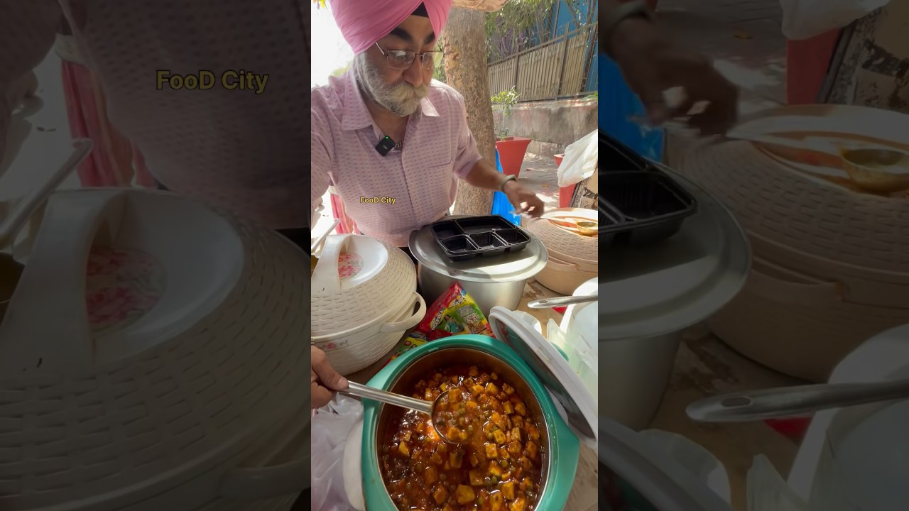 130/- रुपये में सरदार जी ki orignal Deluxe Thali 😱😋❤️ #shorts #specialthali #specialfood #thali