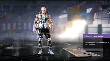 Free EPIC Operator Minotaur-Maze Keeper | Counter Intel Mission | Call of Duty Mobile