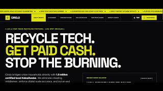 Circlo—Decentralized AI E-Waste & Informal Recycler Network | AWS Hackathon Demo