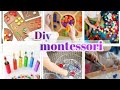 إصنعي لطفلك العاب مونتسوري في البيت لتقوي حواسه  وتنمي قدراته الجزء 2 Montessori At Home Diy