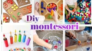 إصنعي لطفلك العاب مونتسوري في البيت لتقوي حواسه  وتنمي قدراته الجزء 2 Montessori At Home Diy