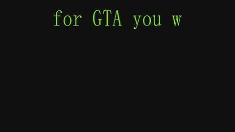 GTA IV system requirements