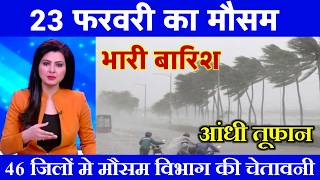 23 फरवरी का मौसम| today weather update, heat wave, #Mausam_ki_jankari #Lucknow_weather #आज_का_मौसम