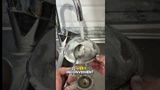 This spoon trick saves so much water #strainer #hack #lifehacks