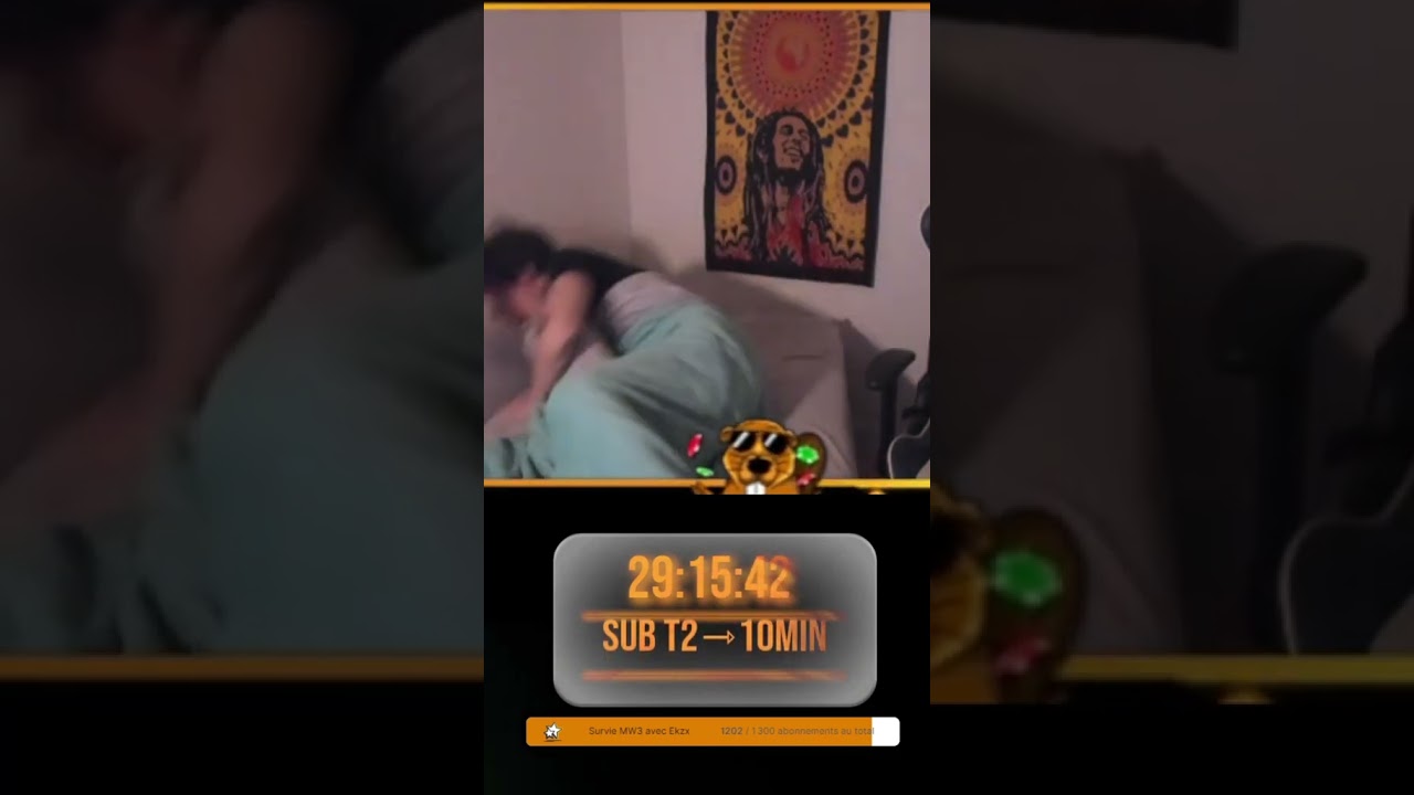 Encore un réveil du subathon 😂😂 