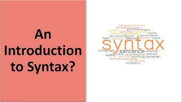 What is Syntax? Why we need syntax? Importance of Syntax| Intro to Syntax explained in Urdu/Hindi