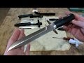 ОБЗОР готовых ножей по мотивам НР-40 (нож разведчика). Изготовление в период 03-04,2017г