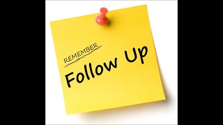 Following Up After Being Turned Down | JobSearchTV.com