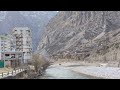 15.03.2024г Эльбрусский район Кабардино Балкария г Тырныауз ул Баксанская и речка Баксанская