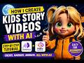 How I Create Kids Story Videos with AI (Step-by-Step Using Clone Voice & Video Express)