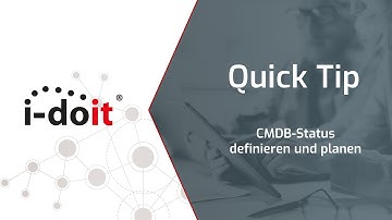 CMDB-Status anlegen, ändern und planen