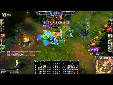 Video [DPSION] Yasuo đánh quá bá đạo - LMHT - youtube