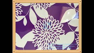 Prepainted Flower Design Galvanised Gi Steel Sheet