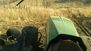 dragline manure turnaround technique