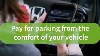 Pay for parking from the comfort of your vehicle screenshot 1