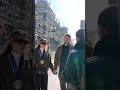 You miss every shot you don't take. #streetinterview #bostonmarathon #finances