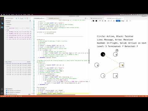 Graphical and time-traveling debugging for TLA+