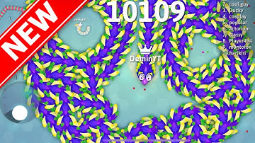 Smiling Face 🐍  SNAKE.IO 🐍 TOP 01 THE WORLD IN ONE SECOND 🐍 FUNNY BEST GAMEPLAY 🐍