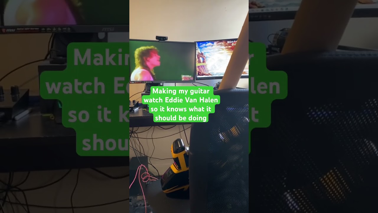 Making my guitar watch Evh 