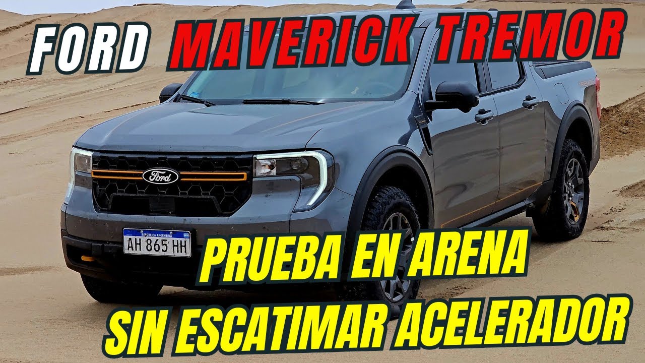 Ford Maverick Tremor en arena: ¿Hasta donde llega realmente? Prueba real Pepe Louzao 