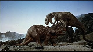 1 Million Bc 1966 Triceratops Vs Ceratosaurus Resounded