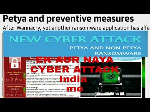 Petya ransomware attack worldwide