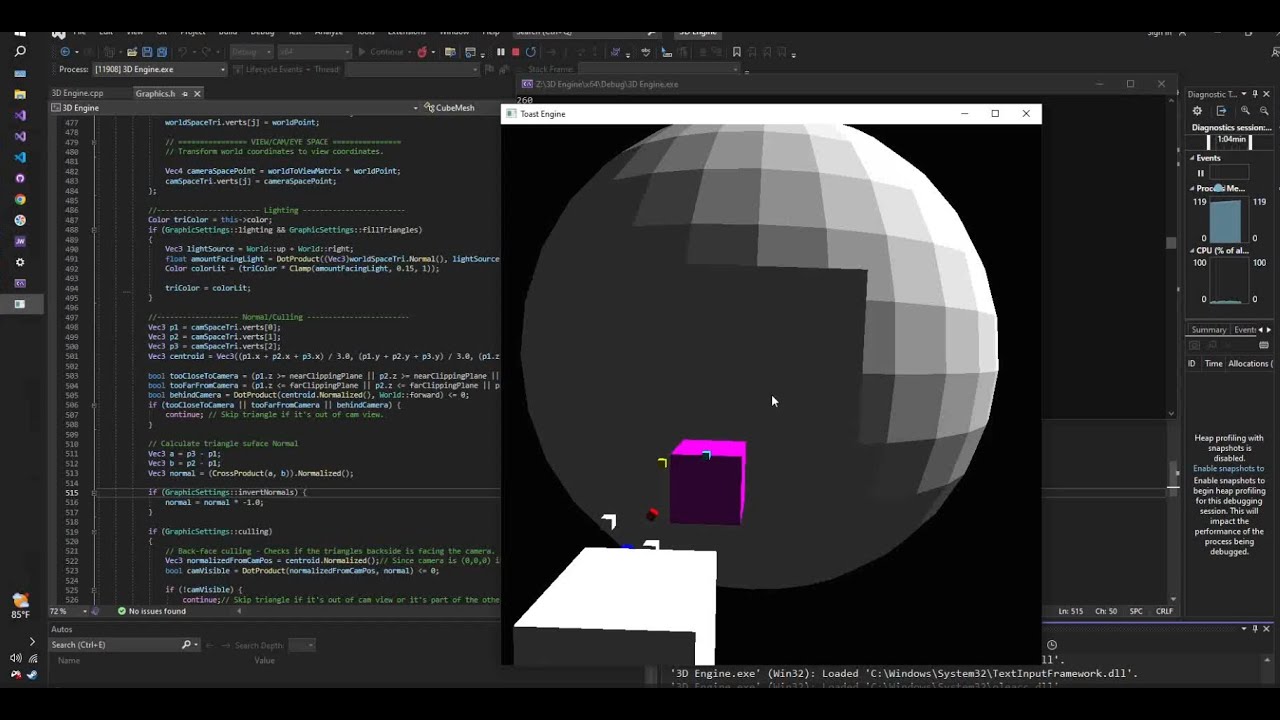 3D Graphics Engine (Part 3) - YouTube