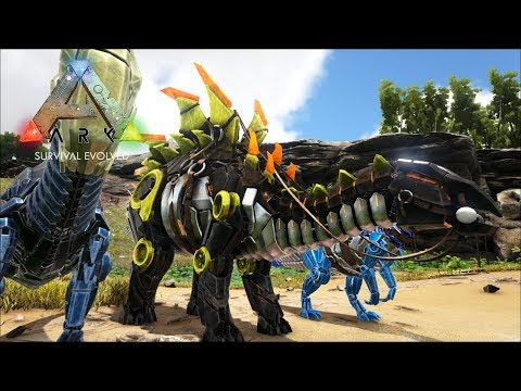 Приручил Тек Стегозавра - Ark Survival Evolved #23