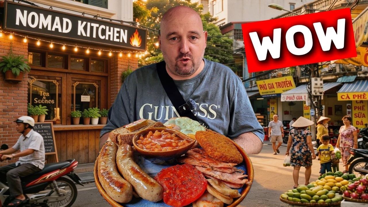 НЕВЕРОЯТНО! Я позавтракала полноценным английским завтраком во Вьетнаме и была АБСОЛЮТНО ПОТРЯСЕН...