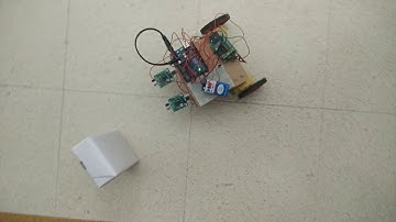 Obstacle avoider robot using Arduino-project assignment for skyfi lab onlinecourse-by mayank chokshi