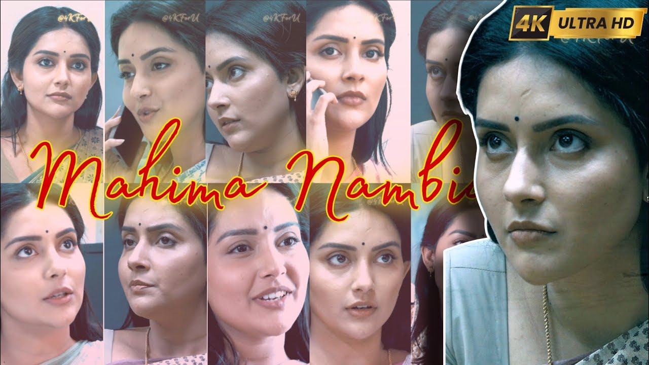 Mahima Nambiar Hot Face Closeup 4K Compliment Full Hd